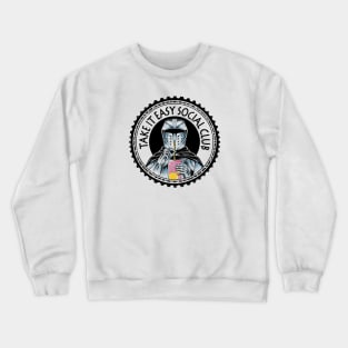 Chill Bro - Take It Easy Social Club by Tobe Fonseca Crewneck Sweatshirt